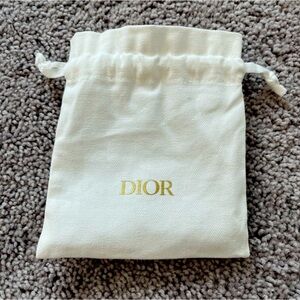 Authentic Dior Woven Cloth Pouch